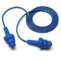 3M 340-4007耳塞 降噪音含可探金属带线隔音耳塞 可清洗耳塞