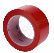 3M PVC标识警示胶带 471 红色 50mm×33m 1卷